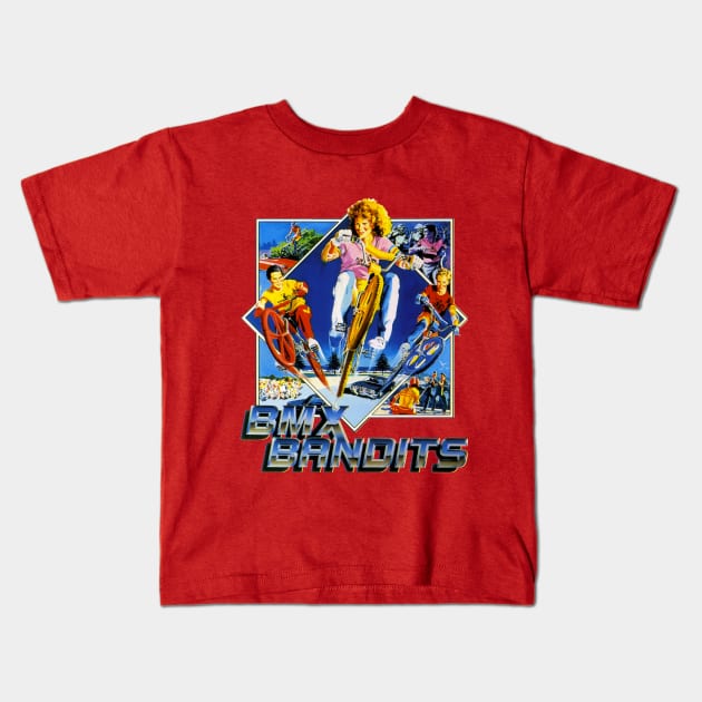 BMX Bandits Kids T-Shirt by Pop Fan Shop